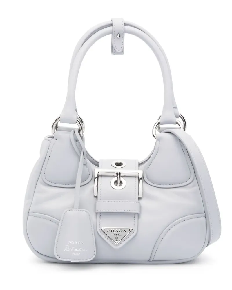 Prada Gepolsterte Moon Handtasche - Grau Grau