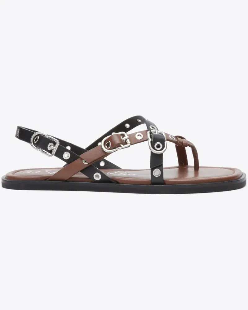 3.1 phillip lim Klassische Riemchensandalen - Schwarz Schwarz