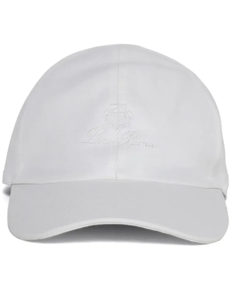 Loro Piana My Baseball Baseballkappe - Weiß Weiß