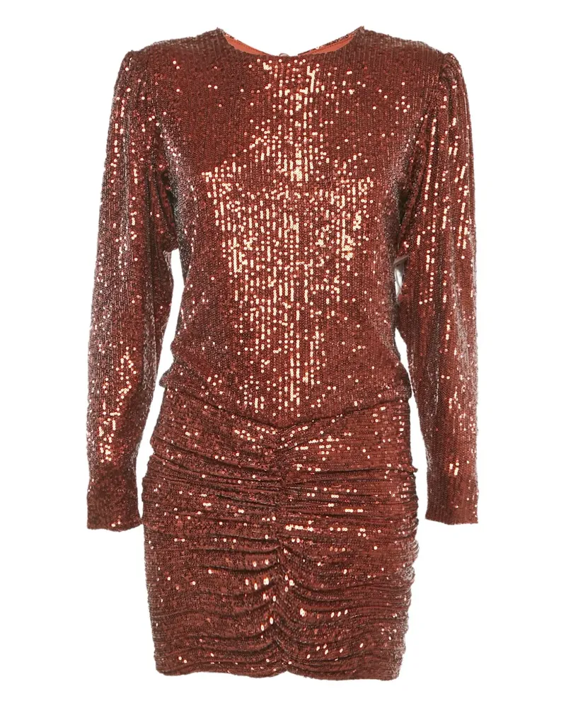 Retrofête sequin ruched mini dress - Braun Braun