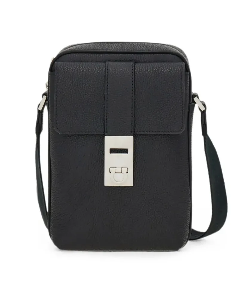 Ferragamo Hug buckle cross body bag - Schwarz Schwarz