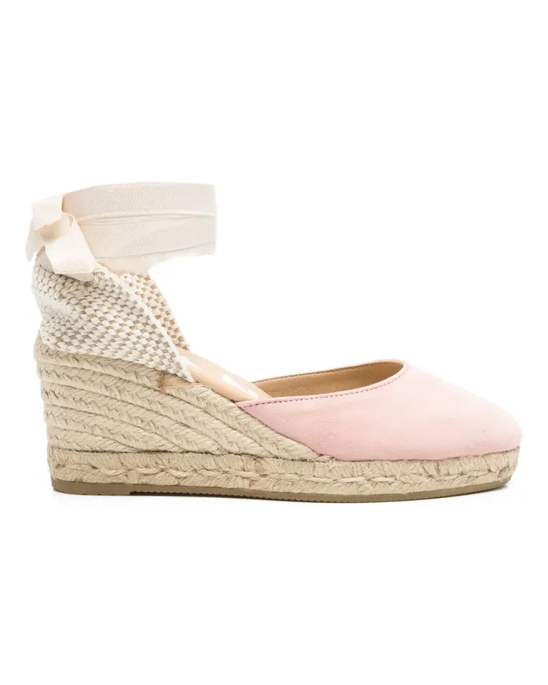 Manebí suede wedge espadrilles - Rosa Rosa