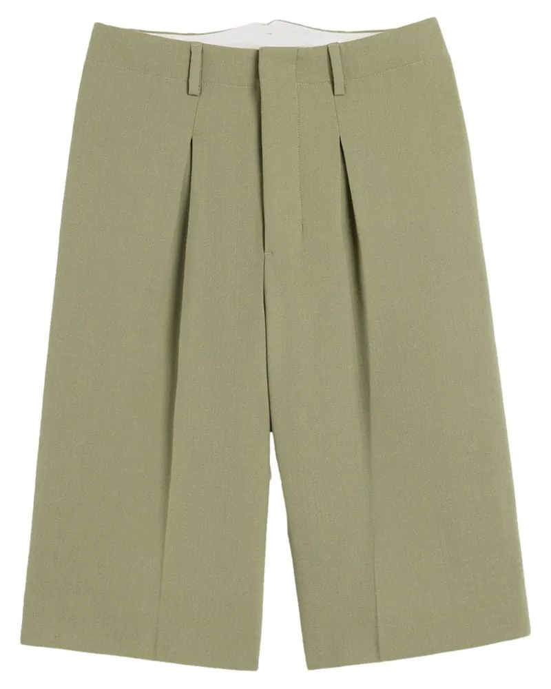 AMI Paris Knielange Shorts - Grün Grün