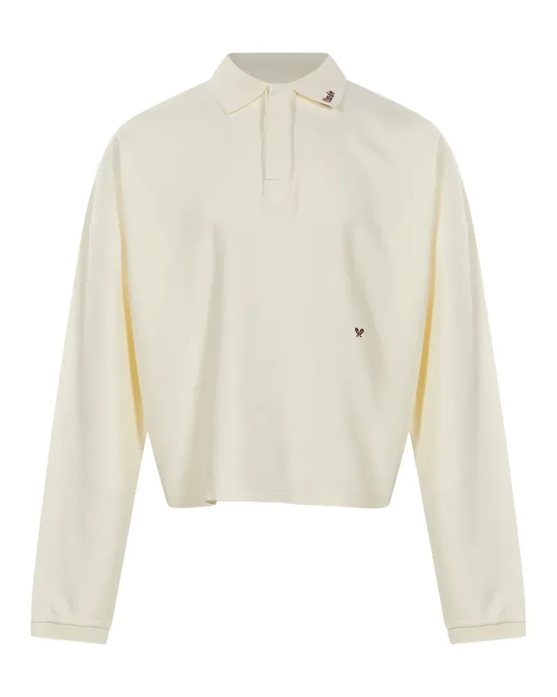 RHUDE Poloshirt mit Logo-Stickerei - Nude Nude