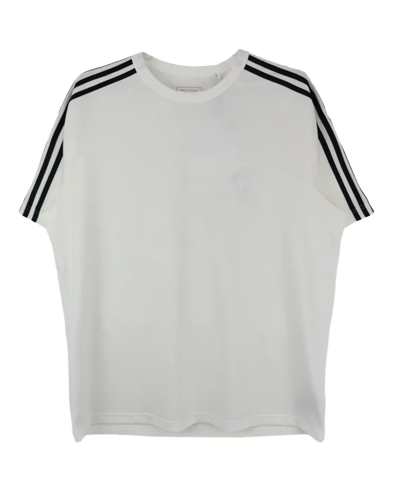 Y-3 T-Shirt mit Streifen - Weiß Weiß