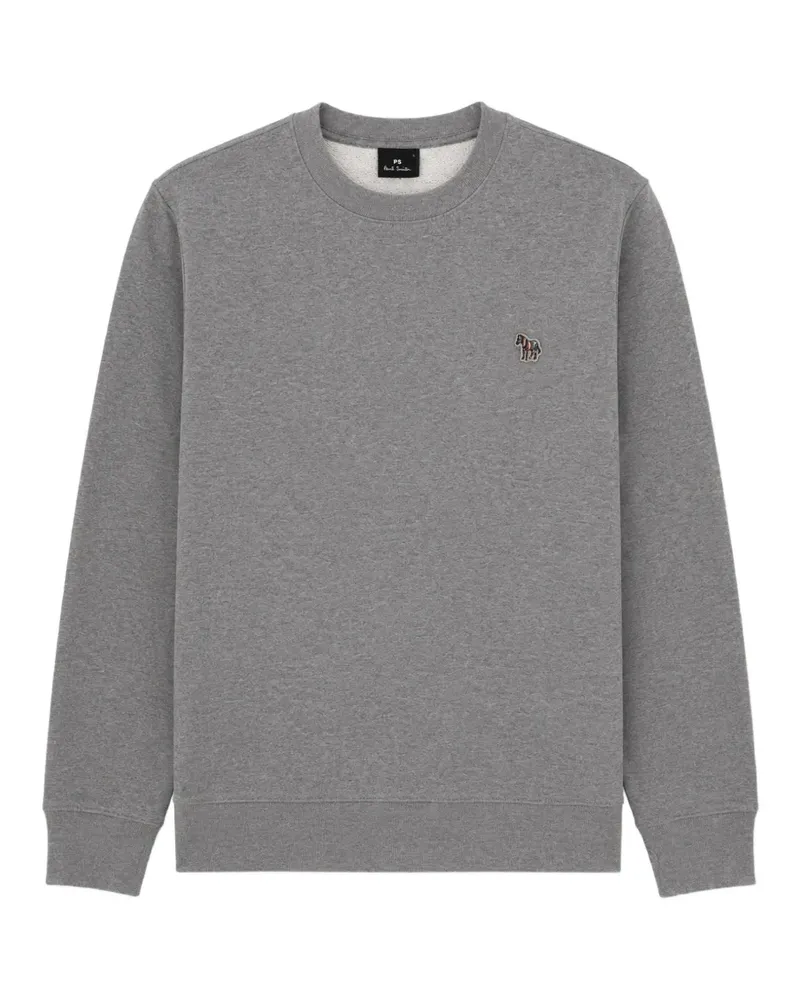 Paul Smith Pullover mit Zebra-Patch - Grau Grau