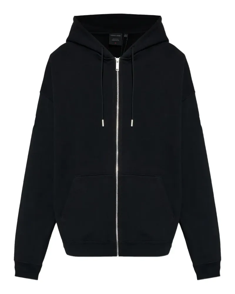 Canada Goose Kapuzenjacke mit Reißverschluss - Schwarz Schwarz