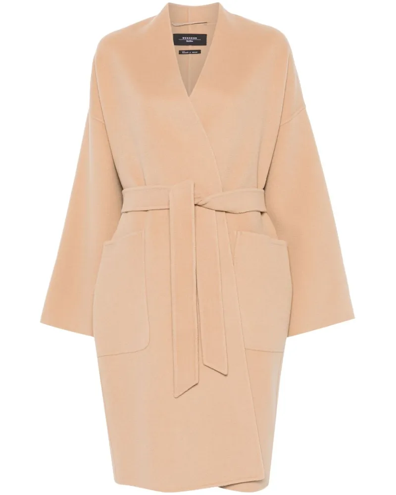Max Mara Eris Mantel - Nude Nude