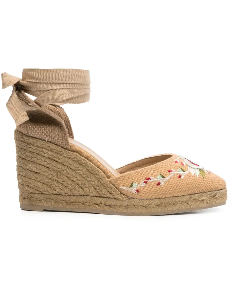 Castañer x Etro Joyce Espadrilles - Nude Nude