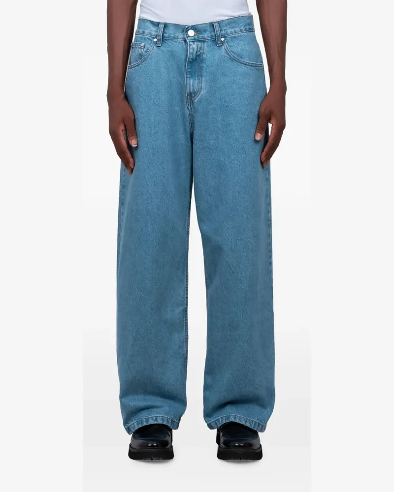 Arte Antwerp logo-print jeans - Blau Blau
