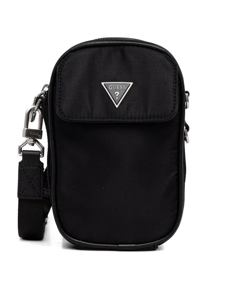 Guess mini Milano crossbody bag - Schwarz Schwarz