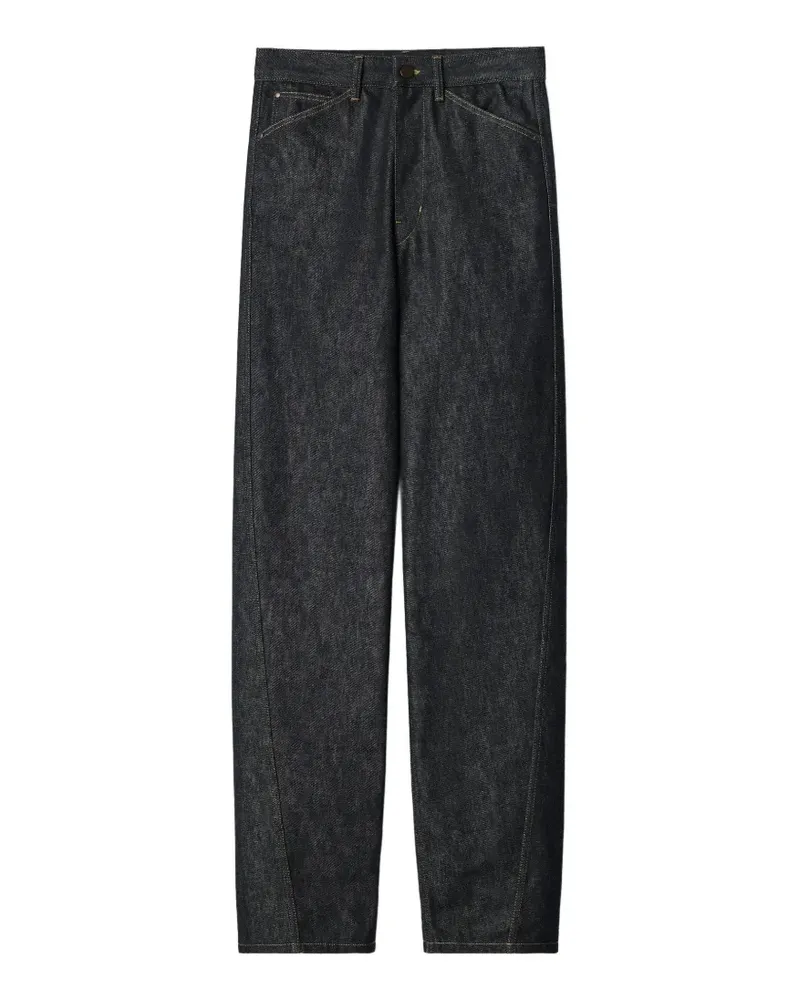 Christophe Lemaire Five-Pocket-Hose aus Slate-Denim - Blau Blau