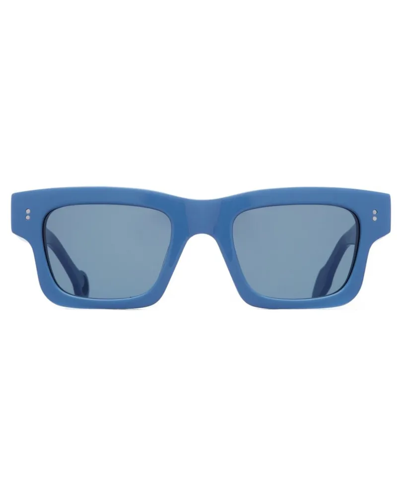 J.W.Anderson Eckige Sonnenbrille Blau