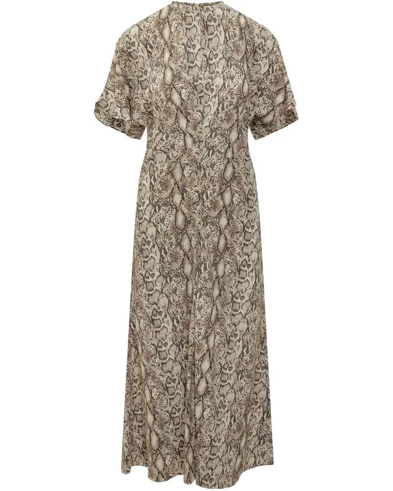 Isabel Marant Keany Midikleid - Nude Nude