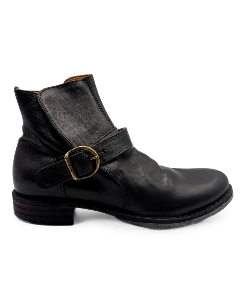 Fiorentini + Baker Eternity buckle-fastening leather ankle boots - Schwarz Schwarz