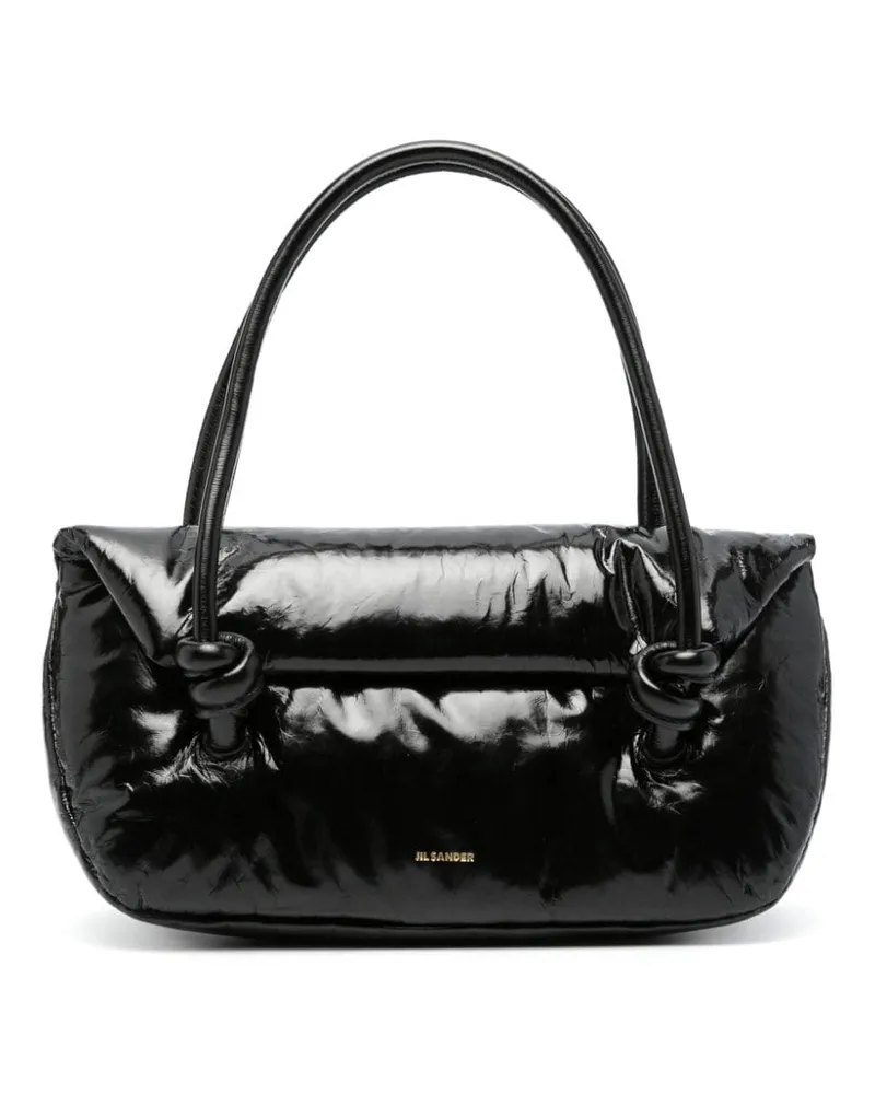 Jil Sander Klassische Schultertasche - Schwarz Schwarz