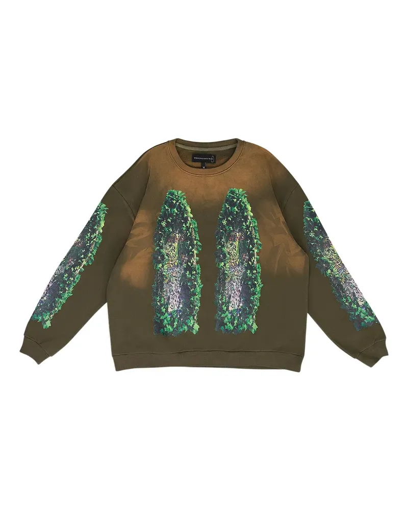 WHO DECIDES WAR Garden Glass Sweatshirt - Grün Grün