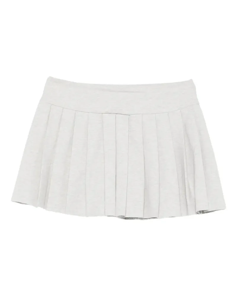 Norma Kamali pleated pickleball mini skirt - Grau Grau