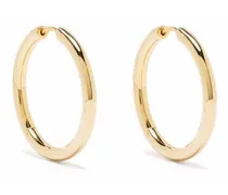large -plated hoop earrings