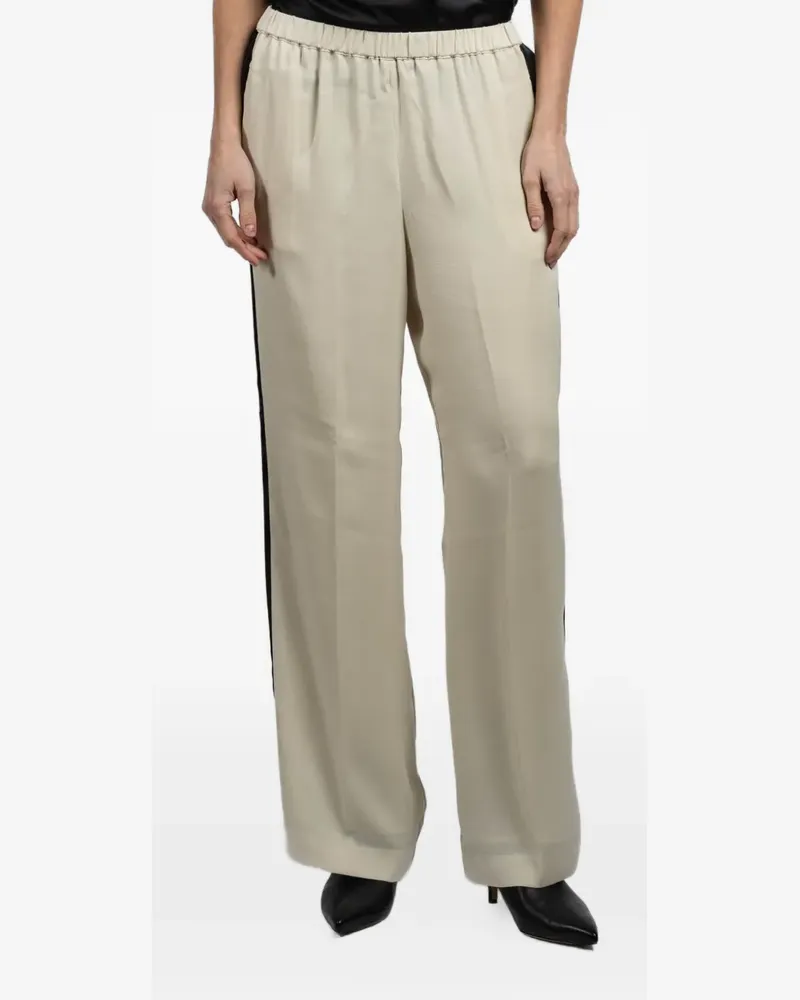 Rag & Bone Olivia side-stripe trousers - Nude Nude