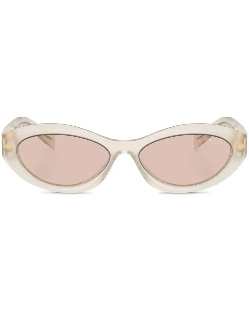 Prada Transparente Sonnenbrille - Nude Nude