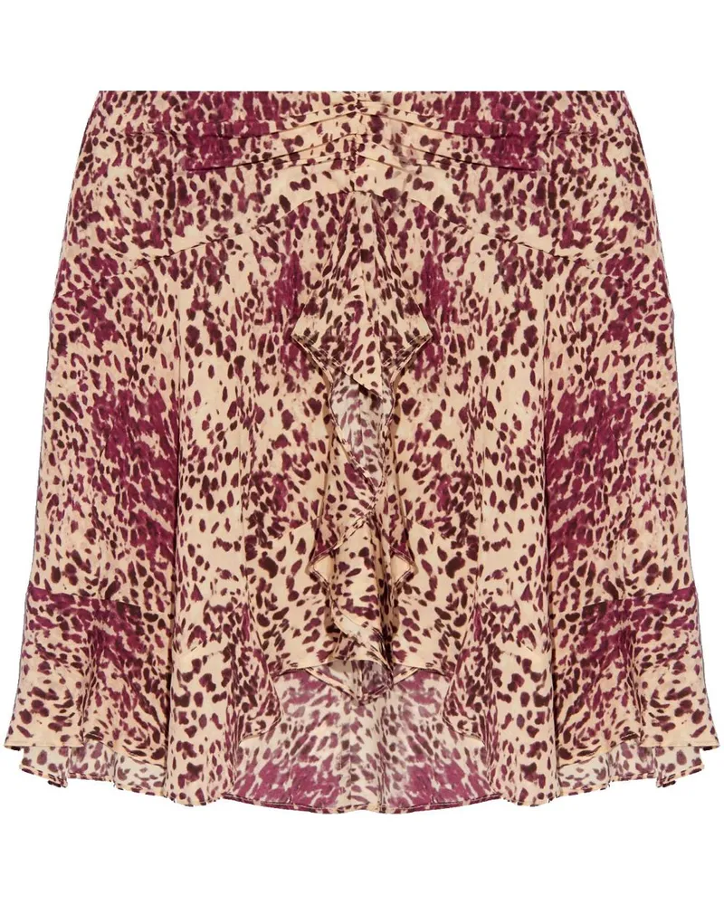 Isabel Marant Drapierter Ozany Minirock - Nude Nude