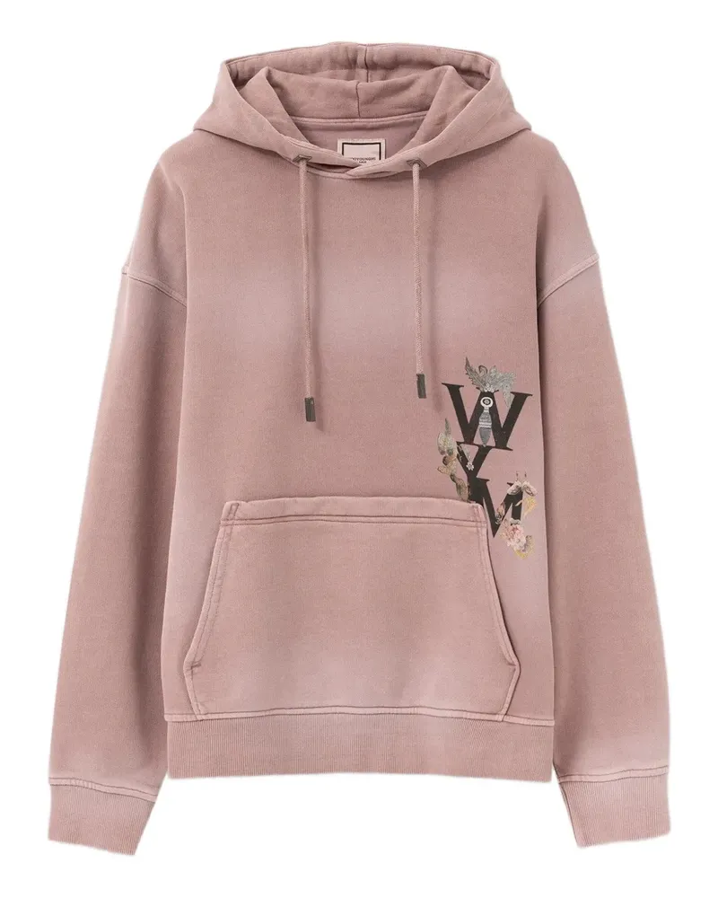 Wooyoungmi Ausgeblichener Hoodie - Rosa Rosa