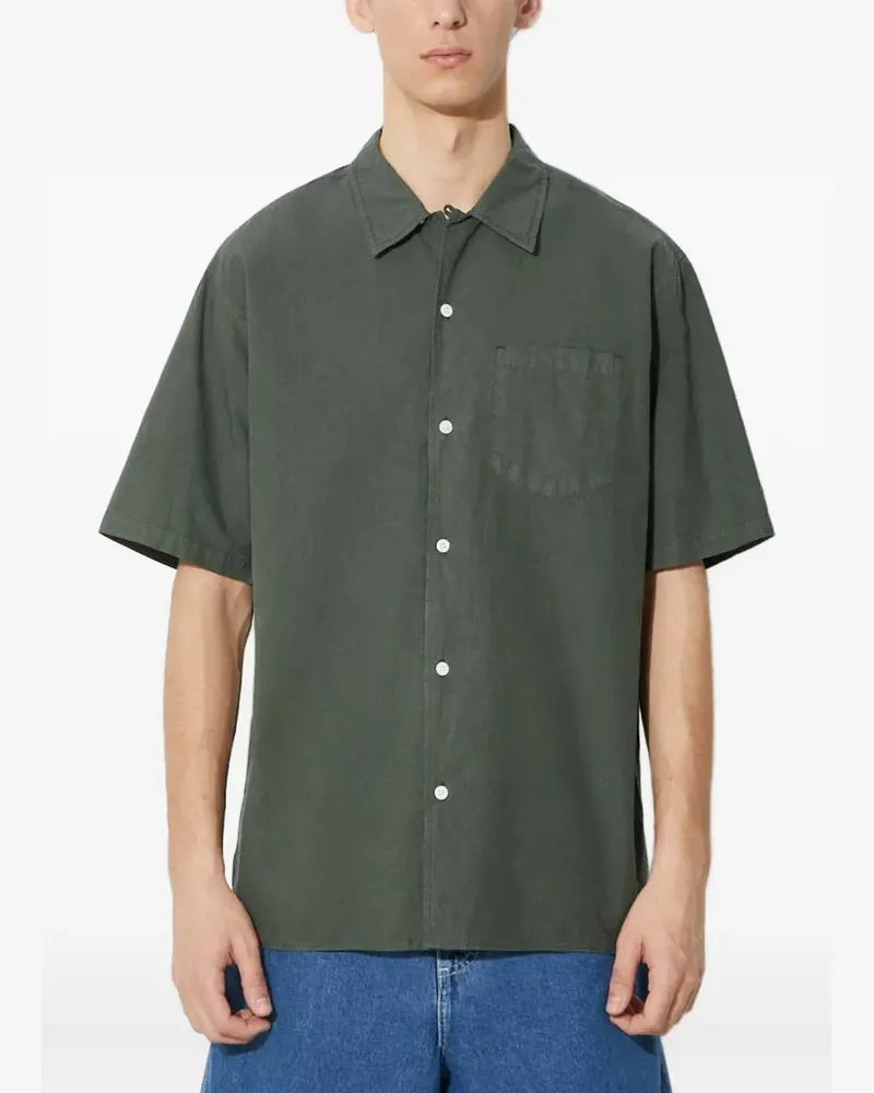 Norse Projects Carsten pocket short-sleeves shirt - Grün Grün