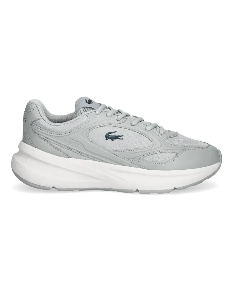 Lacoste Run Set Evo Sneakers mit Logo-Patch - Grau Grau