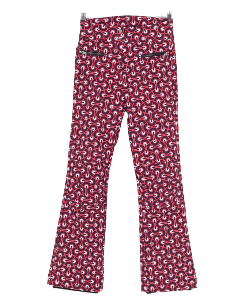 FUSALP patterned trousers - Rot Rot