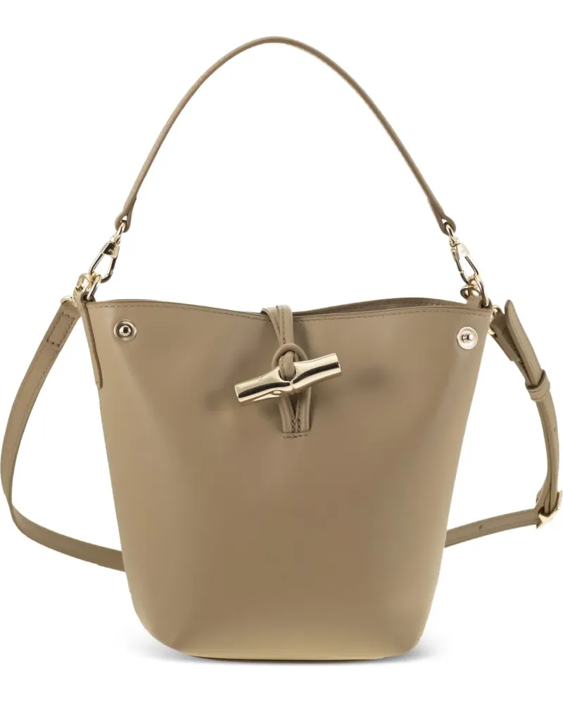 Longchamp Le Roseau Beuteltasche - Nude Nude