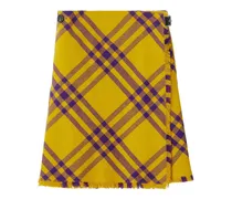 Karierter Kilt - Gelb
