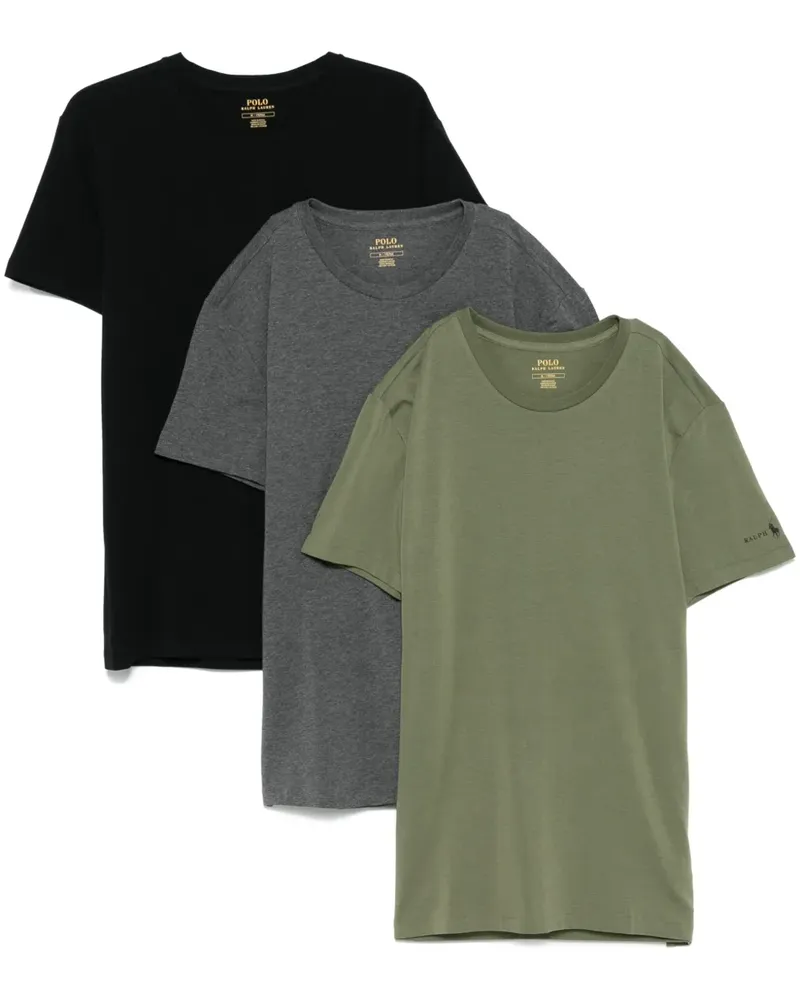 Ralph Lauren Set aus drei T-Shirts mit Logo-Print - Grau Grau