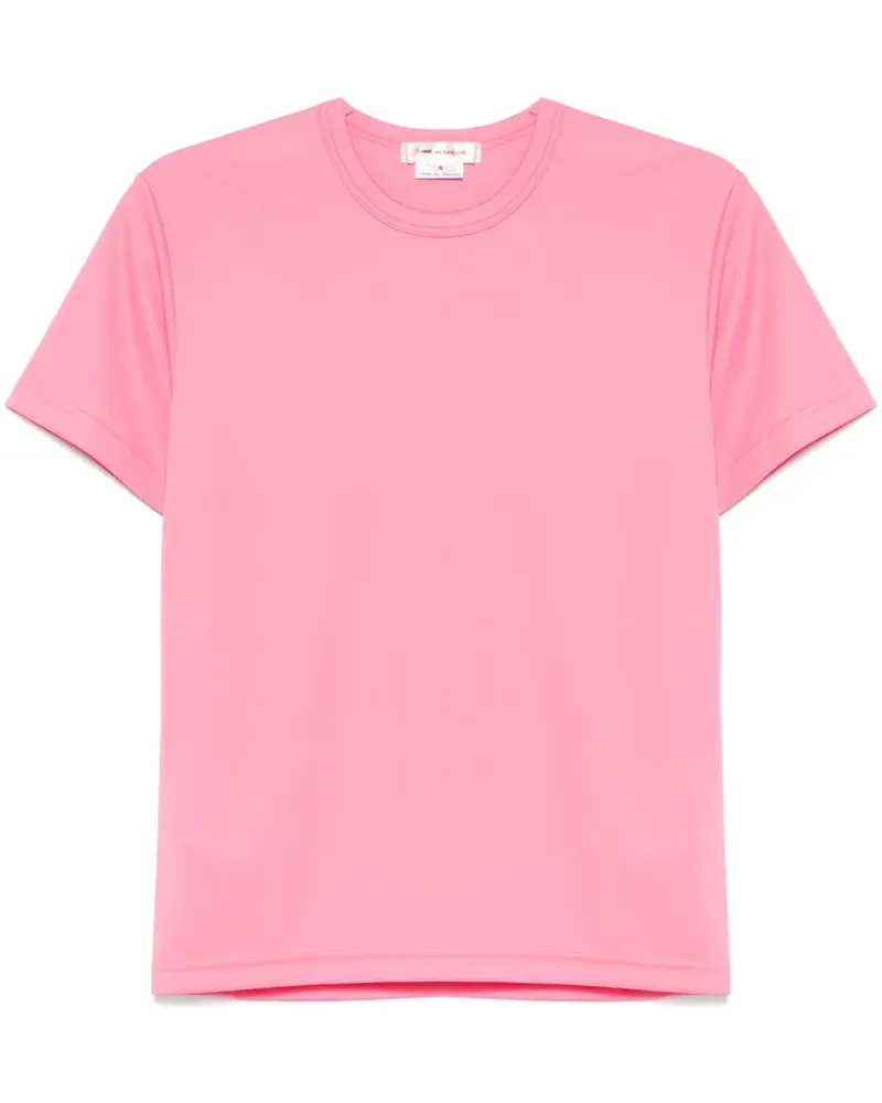 Comme des Garçons T-Shirt mit rundem Ausschnitt - Rosa Rosa