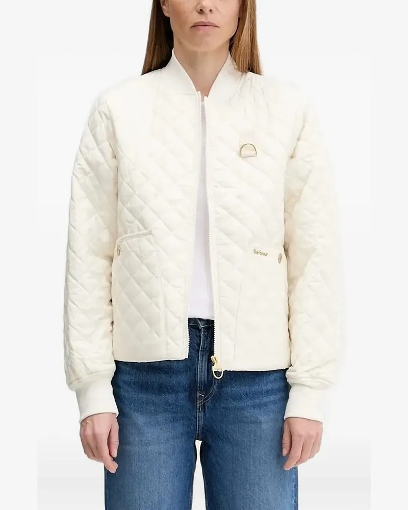 Barbour Gesteppte Bomberjacke - Nude Nude