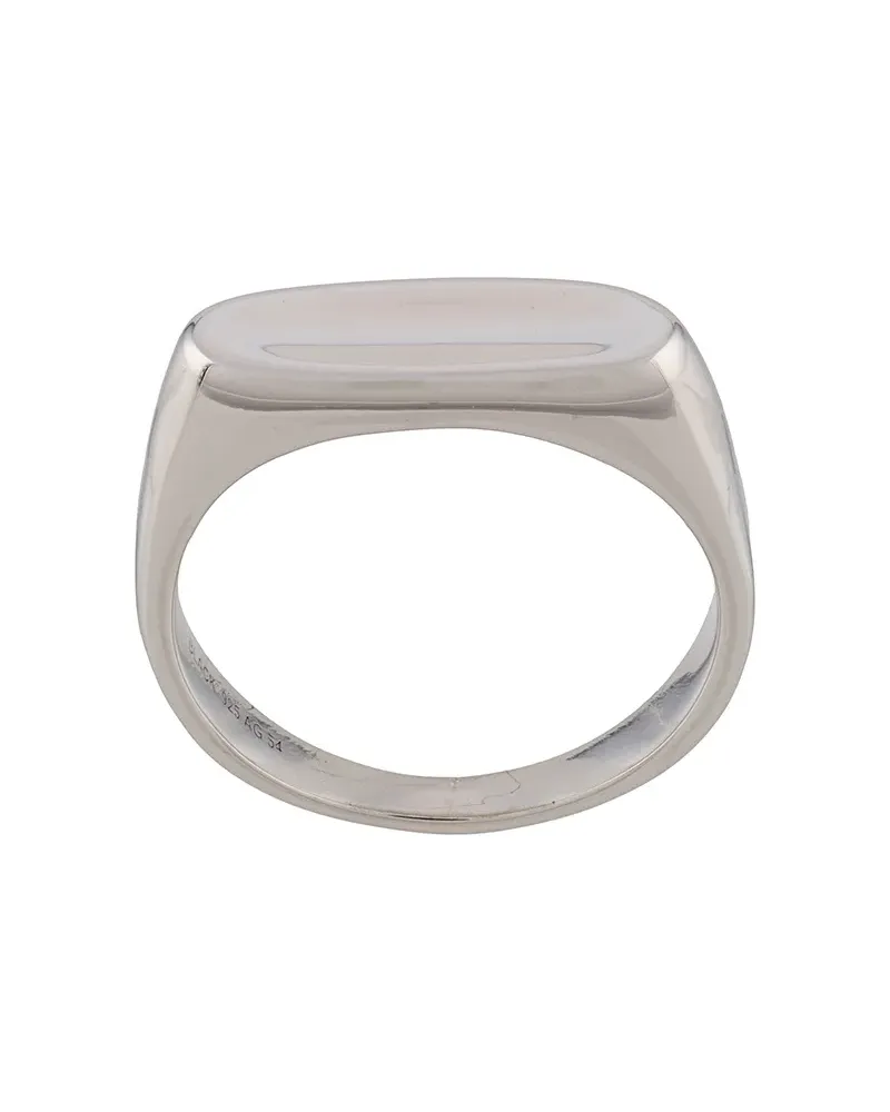 Maria Black Papaya' Ring - Silber Silber
