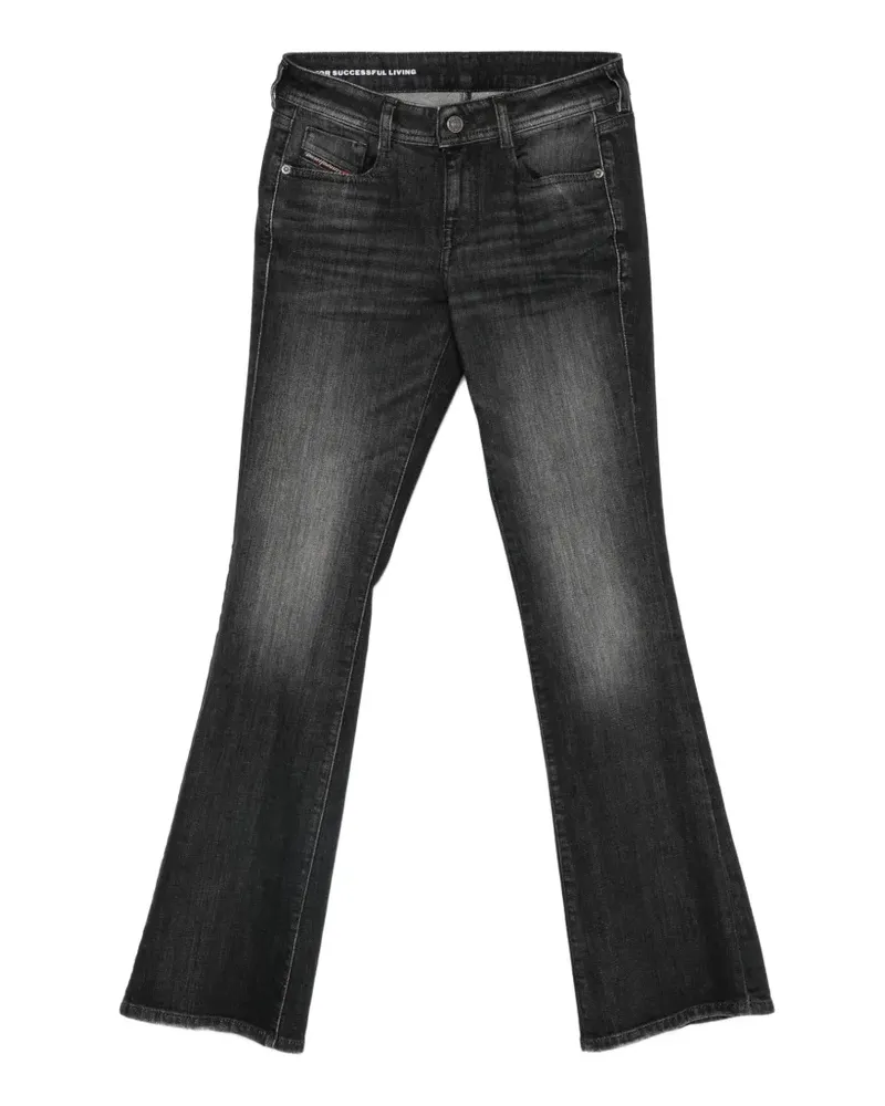 Diesel 1969 d-ebbey 09k98 bootcut jeans - Schwarz Schwarz