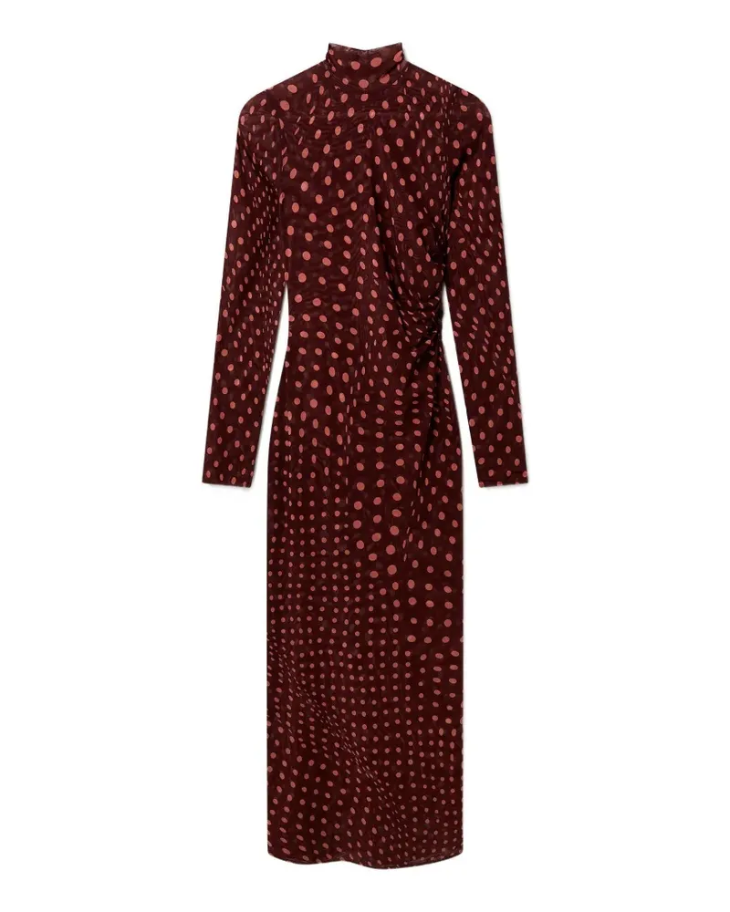 Stella McCartney Gepunktetes Kleid - Rot Rot