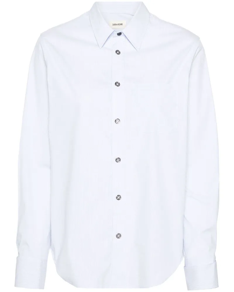 Zadig & Voltaire Gestreiftes Taskiza Hemd - Blau Blau