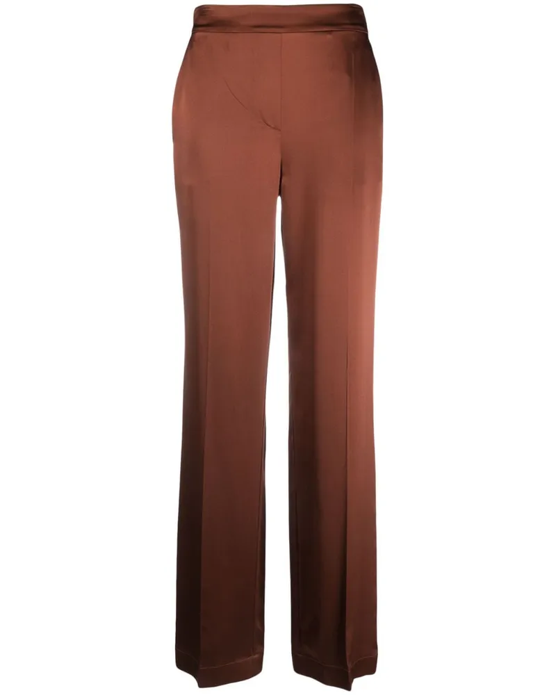 Joseph High-Waist-Hose mit geradem Bein - Braun Braun