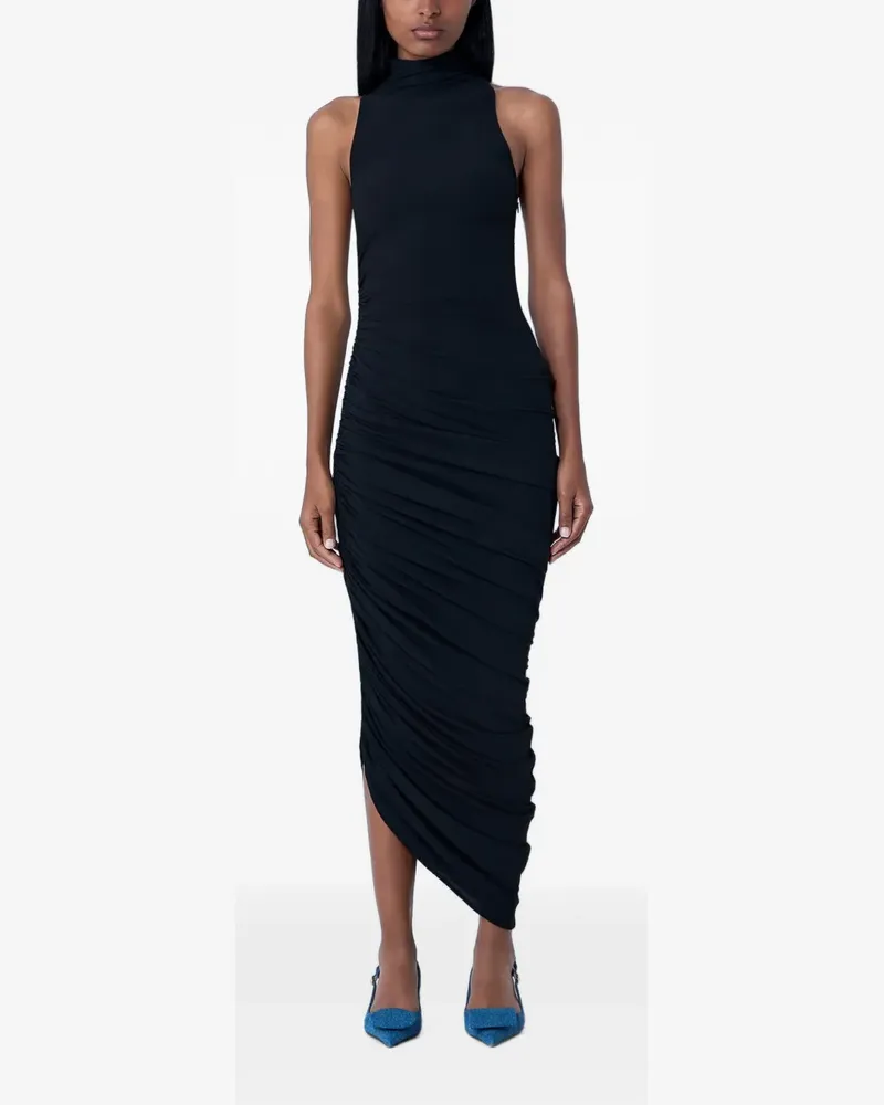 Jacquemus Asymmetrisches The Piazza Kleid - Schwarz Schwarz