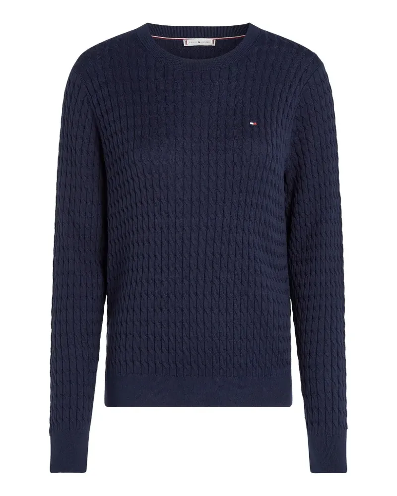 Tommy Hilfiger cable-knit sweater - Blau Blau
