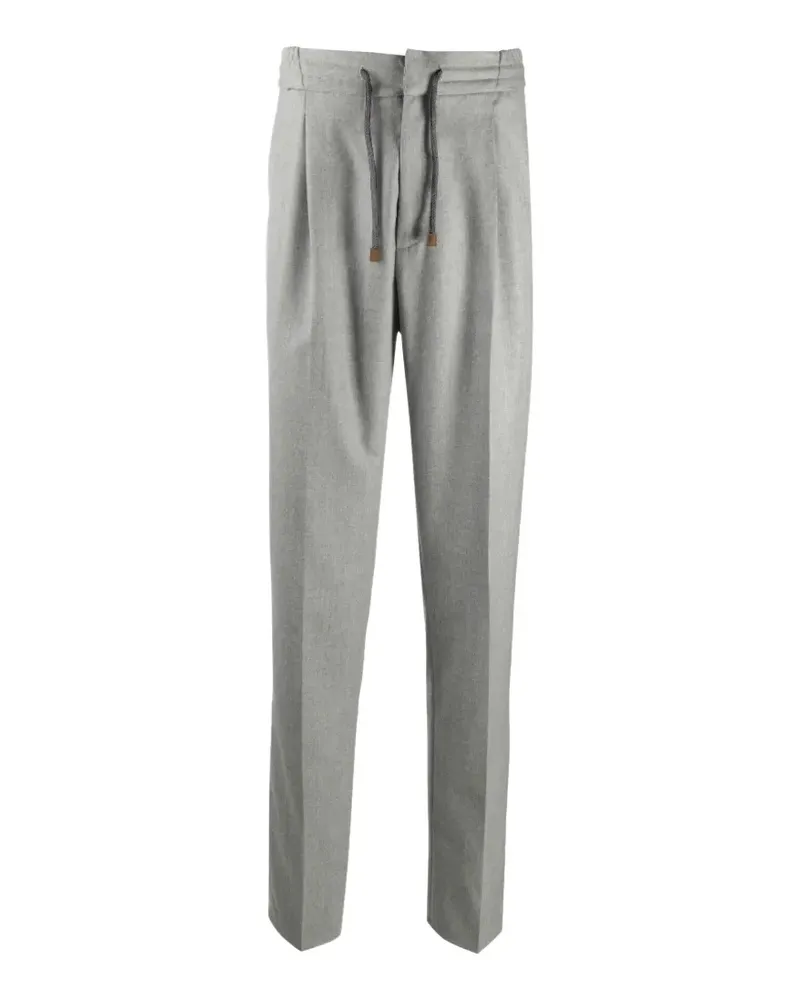 Brunello Cucinelli drawstring trousers - Grau Grau