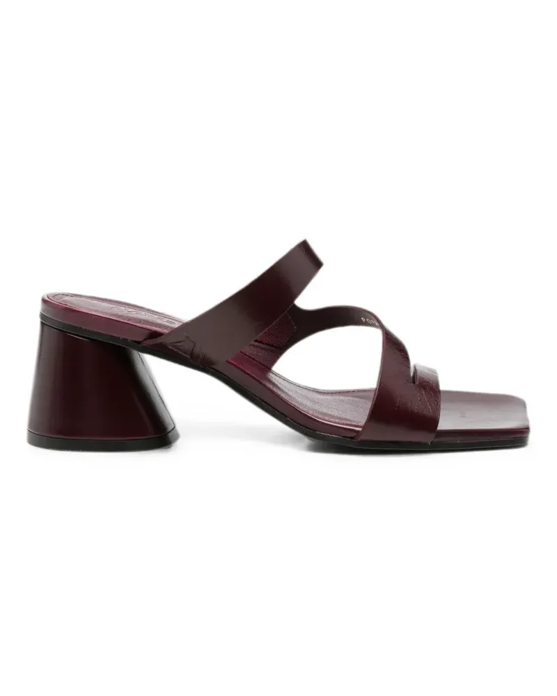 Alohas Orielle Sandalen mit eckiger Kappe - Rot Rot