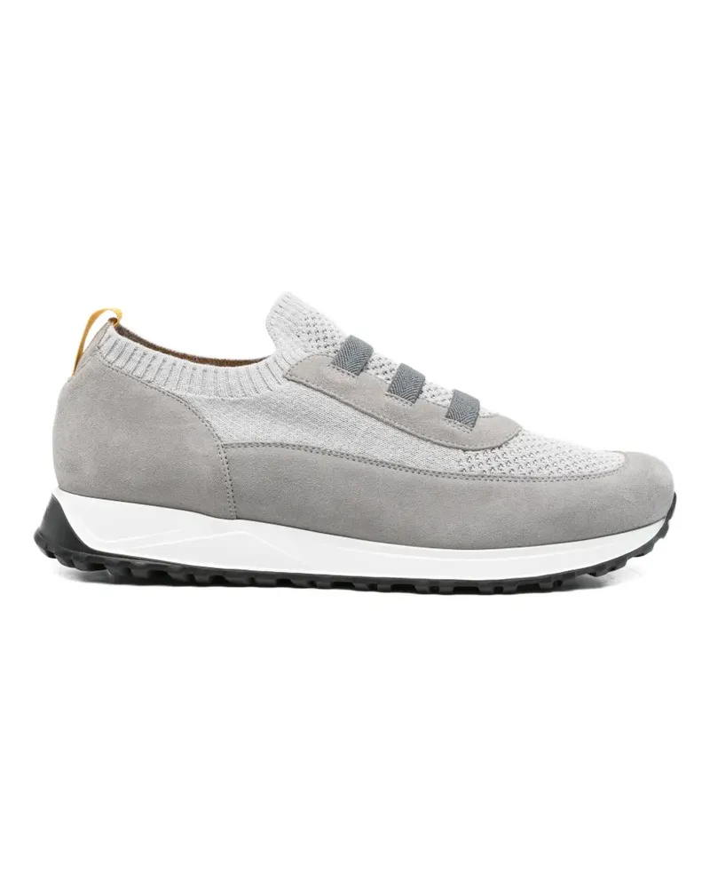 Doucal´s Sneakers mit Wildledereinsätzen - GRIGIO "IRON Grigio