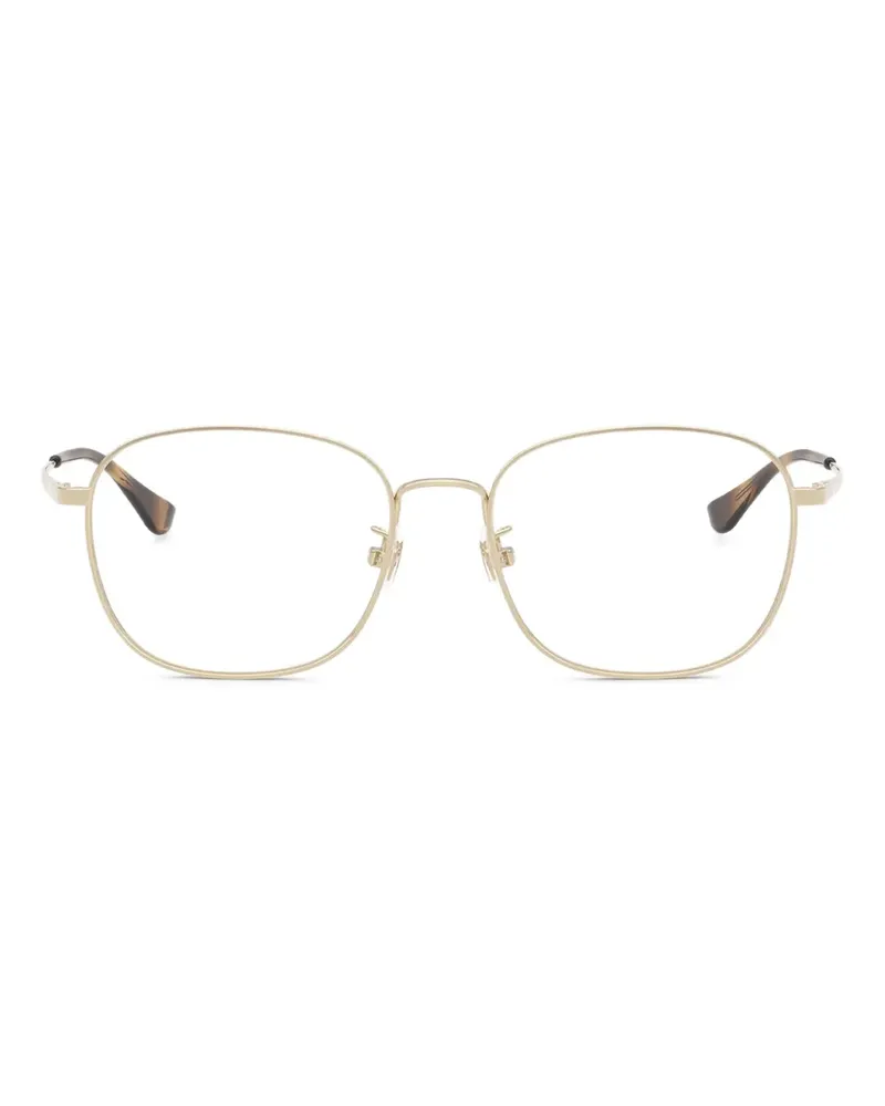 Ray Ban Brille mit eckigem Gestell - Gold Gold