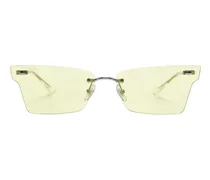 Rahmenlose Xime Sonnenbrille - Silber