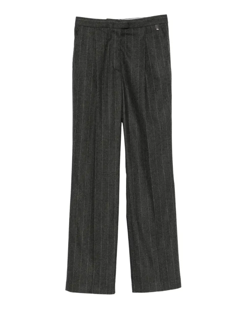 Herno Pierre Bundfaltenhose mit Nadelstreifen - Grau Grau