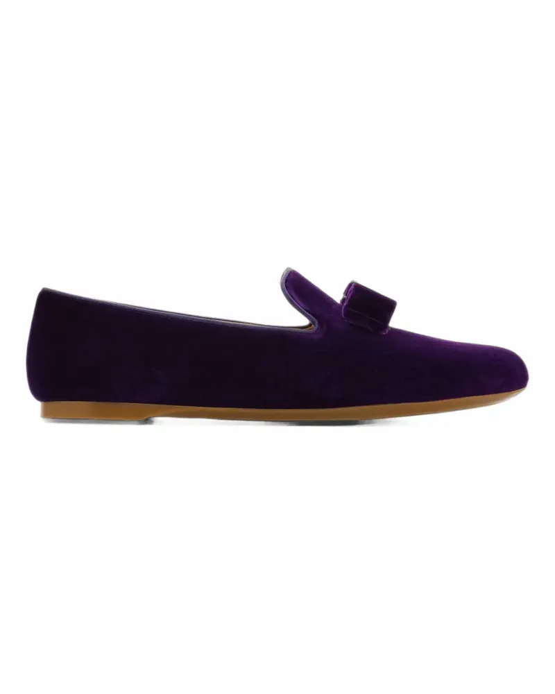 Ferragamo Vara bow loafers - Violett Violett