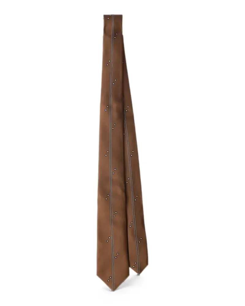 Prada silk tie - Braun Braun